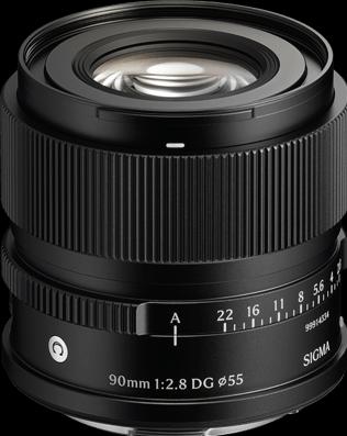 Produktbild Sigma 90mm F2,8 DG | Contemporary (L-Mount) (Black) (Sigma SA, Vollformat)