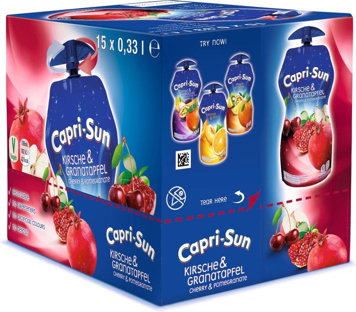 Image du produit Capri-Sun Cerise Grenade (15 x 33 cl)