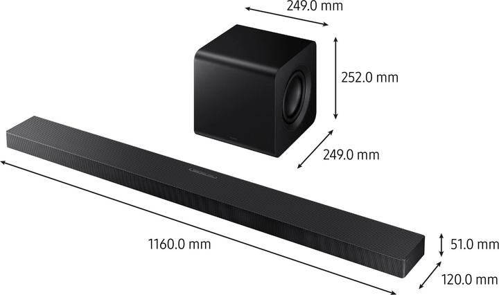 Produktbild Samsung HW-QS710F/XE (38 W, 3.1.2 Kanal)