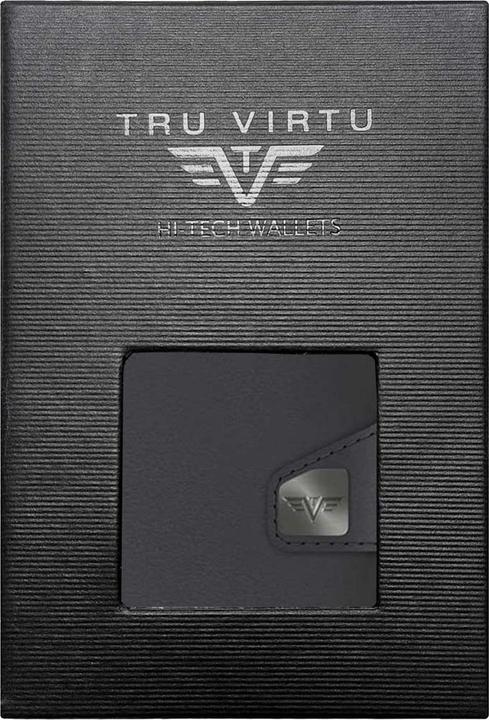Image du produit Tru Virtu Portefeuille Click & Slide Vegan Bio Apple Black/Black