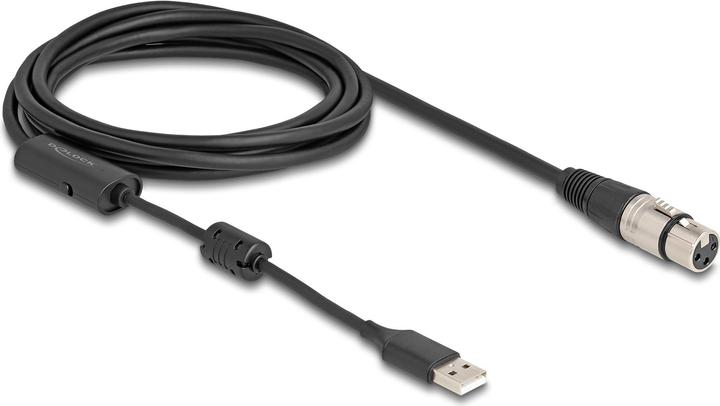 Delock XLR – USB Typ A (3 m, XLR)