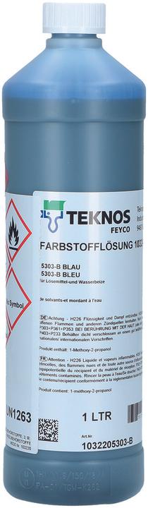 Produktbild Teknos Farbstofflösungen (Blau, 1 l)