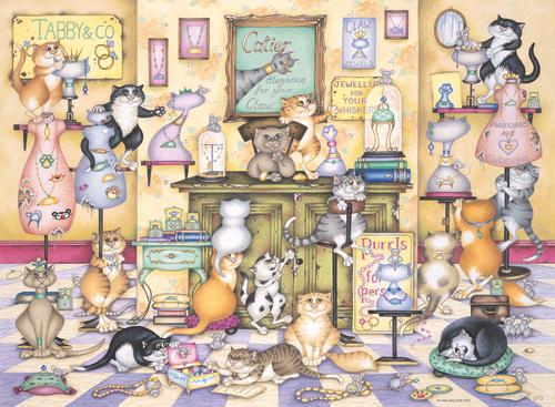 Produktbild Ravensburger - Crazy Cats Taby & Co. 500p (12001451) (500 Teile)