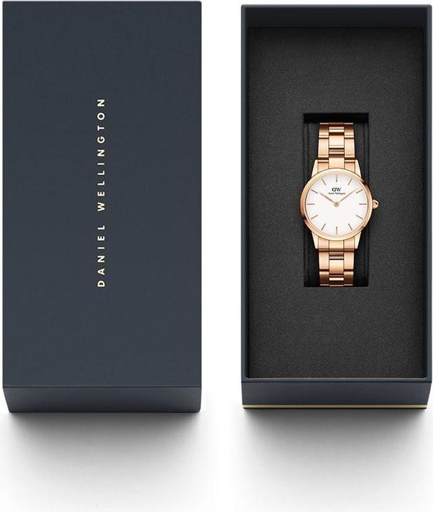 Immagine prodotto Daniel Wellington Iconic Link in oro rosa bianco (32 mm) (Orologio da polso analogico, 32 mm)