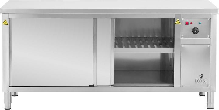 Actual product image Royal Catering Plate Warmer - 180 x 70 x 85 cm - 30 to 80 °C -