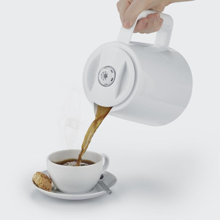 Produktbild Severin KA 9314 Kaffeemaschine Weiss Fassungsvermögen Tassen=16 Isolierkanne