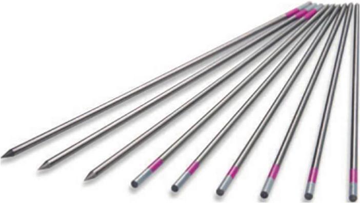 Image du produit Litty Électrode tungstène LYMOX LUX® Ø 1,6 mm longueur 175 mm rose-gris