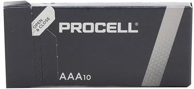 Image du produit Duracell - PILE ALCALINE PROCELL 1.5 V LR03/AAA - 10 pcs (10 pcs, AAA)