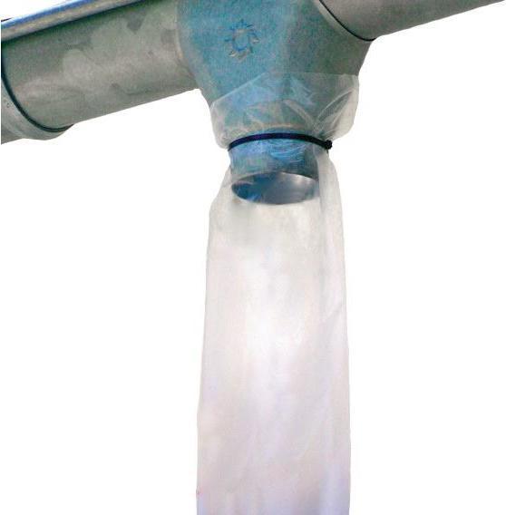 Produktbild HP Autozubehör Fallrohrprovisorium FRP-100 neutral 100 µm Länge 100 m Breite 200 mm LDPE (200 x 1000 cm)