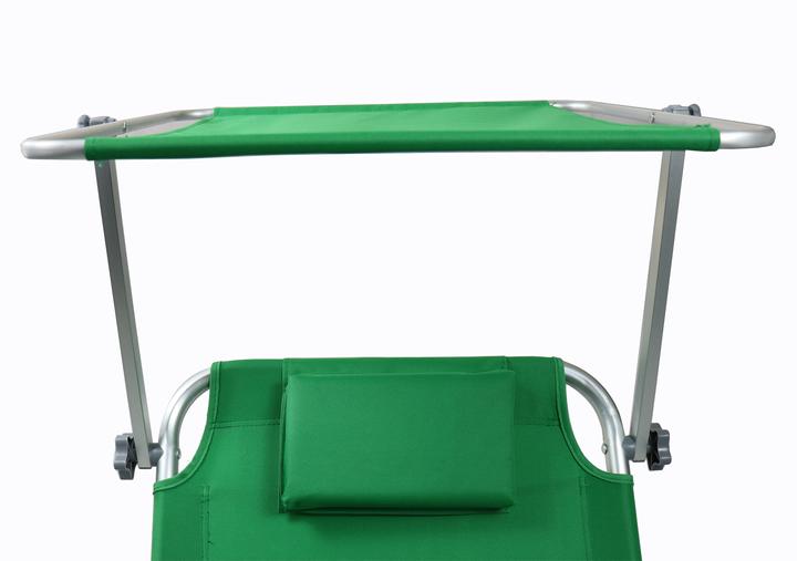 Immagine prodotto VCM Lettino con ruote e tettuccio parasole (165 cm)