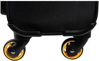 Image du produit Exacompta Trolley pour ordinateur portable Exactive® 48 x 42 x 23 cm (L x H x P) Polyester noir/orange (50.57 l, M (50 - 90l))