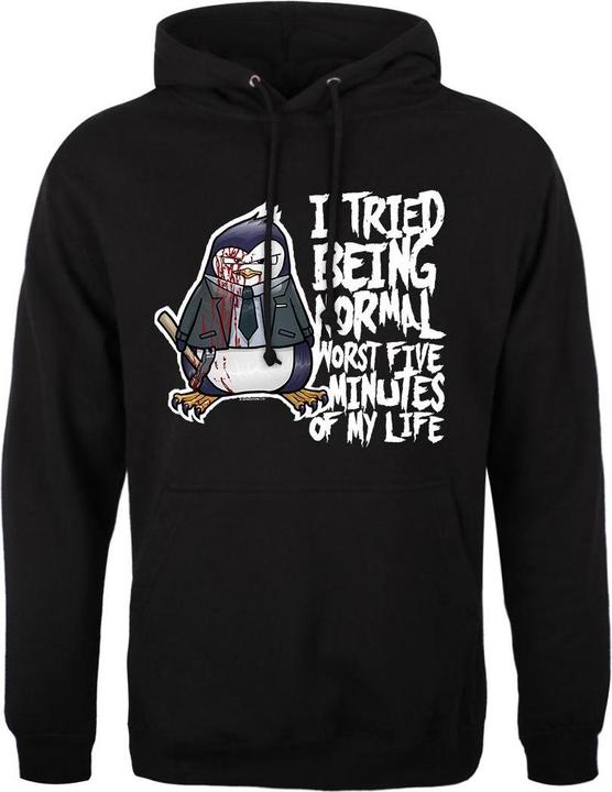 Psycho Penguin I Tried Being Normal Kapuzenpullover (XXL)