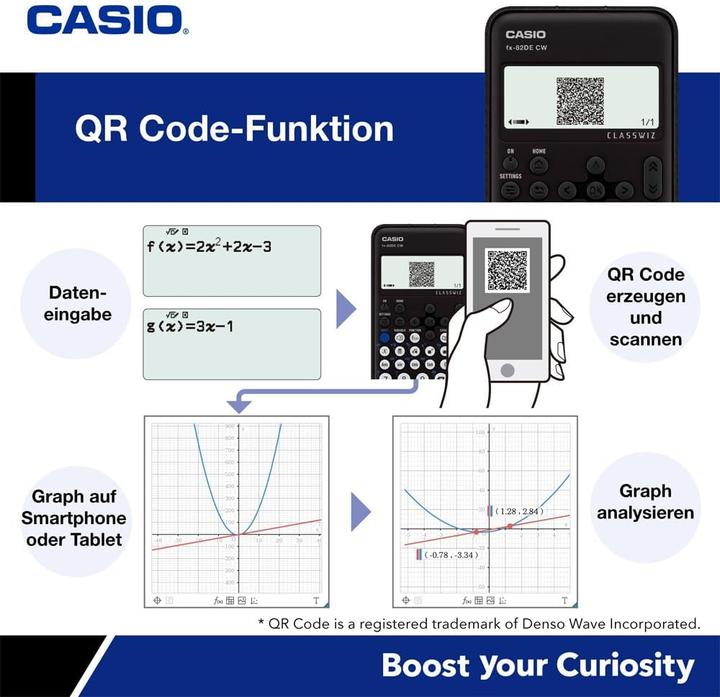 Image du produit Casio FX-810DE CW (Piles)