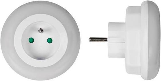 Actual product image Perel LED Night Light With Socket - Pin Earth