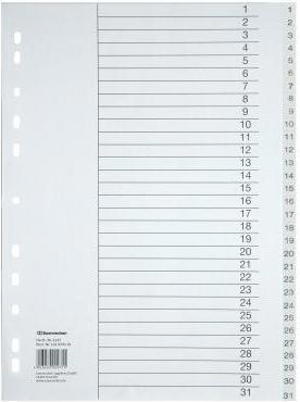 Image du produit Soennecken Registre numérique Utilisation pour le format de papier : DIN A4 Grammage : 165 g/m².