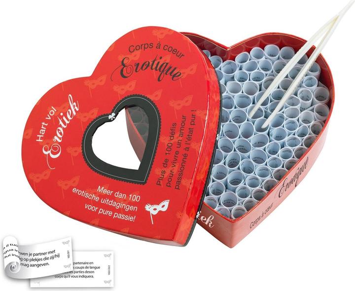 Produktbild tease & please Corps à coeur Erotique (Sonstiges, Niederländisch, Englisch)