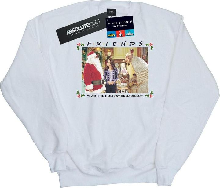 Friends I Am The Holiday Armadillo Sweatshirt (XL)