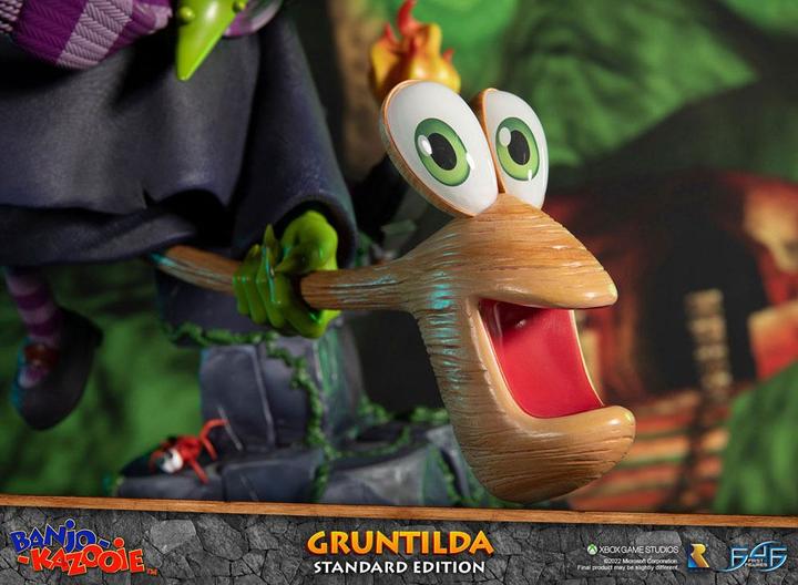 Actual product image First 4 Figures Banjo-Kazooie statuette Gruntilda 40 cm