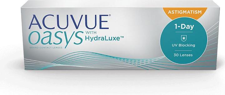 Produktbild Acuvue Oasys with Hydraluxe (-3, Tageslinse, 30 Stück, Sphärisch)