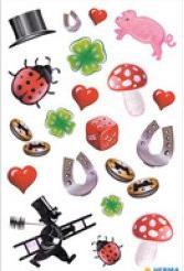 Actual product image HERMA Ladybird stickers