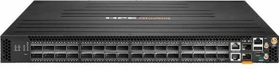 Produktbild HPE E Aruba 8325P Switch Bundle, 32 QSFP28 Ports, Back-to-Front, 6x Fan, 2x DC Power Supply (32 Ports)