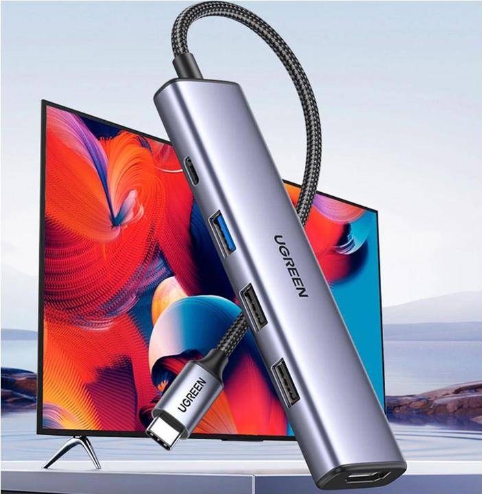 Immagine prodotto Ugreen Adapteris Hub CM478 (USB-C, 5 Porti)