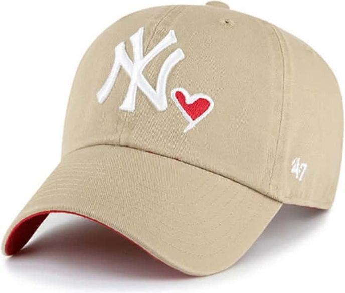 47 Brand MLB New York Yankees Clean Up Baseball Cap Icon (One Size)