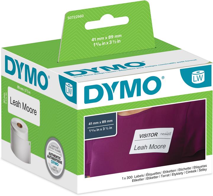 Dymo S0722560 Blanco naamplaatjes