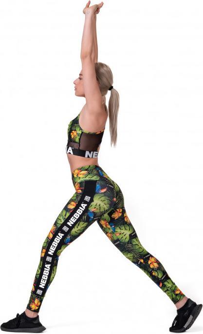 Actual product image Nebbia High-Waist Performance Leggings 567 Jungle Green (XS)
