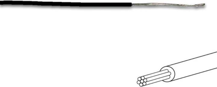 Image du produit Velleman CÂBLE DE MONTAGE - ? 1.4 mm - 0.2 mm ? - MULTICONDUCTEUR - NOIR