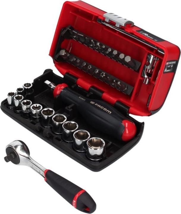 Productafbeelding Facom R2NANO doppenset 38 stuks 1/4" ( 834486 ) + koffer