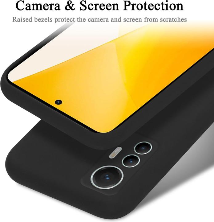 Produktbild Cadorabo TPU Liquid Silicone Case Hülle für Xiaomi 12 LITE (Xiaomi 12 Lite)
