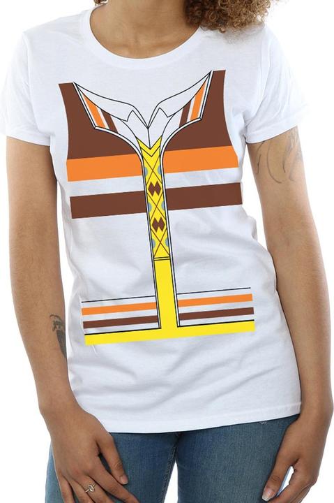 Actual product image Big Bang Theory Womens/Ladies Raj Koothrappali Costume Cotton T-Shirt (L)