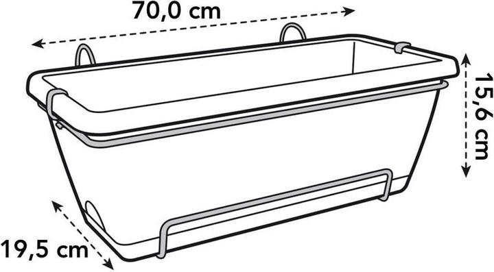 Produktbild Elho Barcelona (18.50 cm)