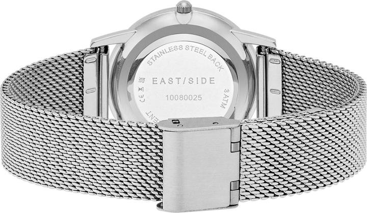 Immagine prodotto Eastside Orologio al quarzo da donna Upper Union in acciaio inossidabile argento - 9766 (Orologio da polso analogico, 33 mm)
