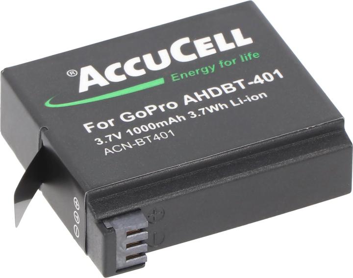 Actual product image GoPro Akku Hero 4 Akku AHDBT-401, BT-401 (Camera battery)
