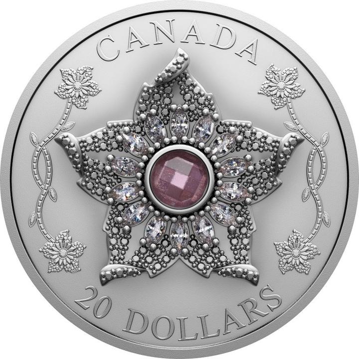 The Royal Mint Silber 'Williamson-Diamantbrosche' 1 oz - Matte Proof 2025 (999.90, 2025)