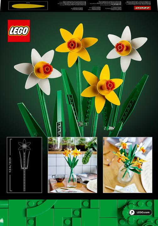 Actual product image LEGO Botanical Collection - Daffodils (40646, LEGO Icons, LEGO Rare Sets)
