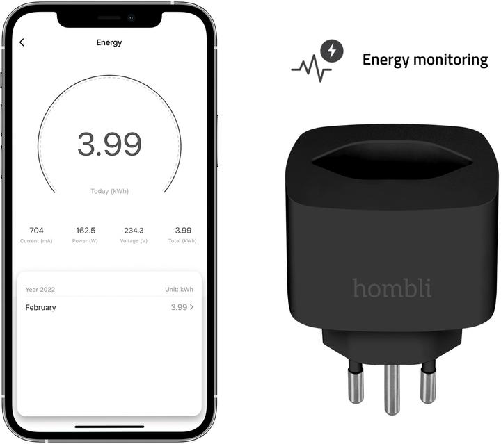 Actual product image Hombli Smart Swiss Socket