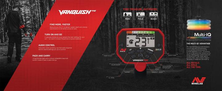 Produktbild Minelab Vanquish 440 Metalldetektor