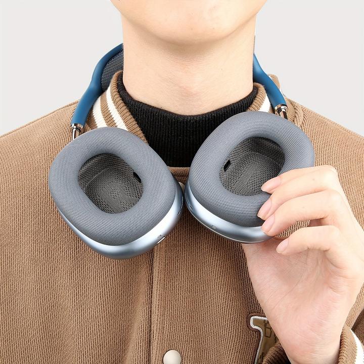Produktbild PhoneLook Ultra-weiche Memory-Schaum Mesh-Ohrpolster Ersatz (2er Set) mit verstärktem Magnet (AirPods Max)