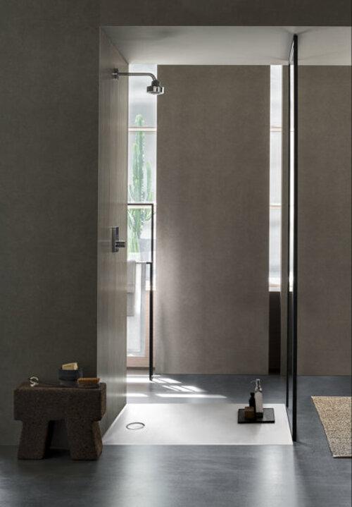 Actual product image Geberit shower tile Setaplano, 154.290.11.1, 120x120cm, height 4,5 cm, white-alpine