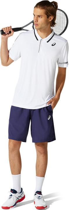 Actual product image ASICS Performance Court M Polo Shirt Men Brilliant White (XL)