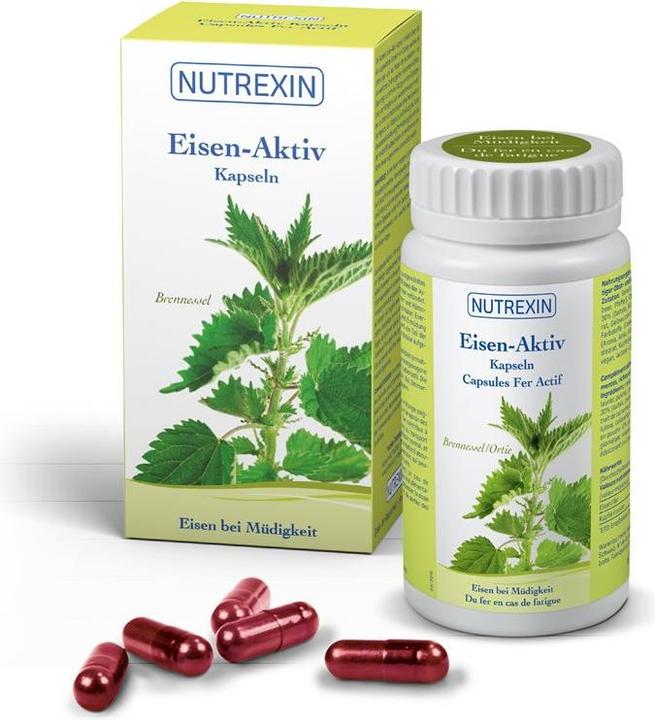 Actual product image Nutrexin Iron Active (120 Caps) (120 Piece, Capsules, 100 g)