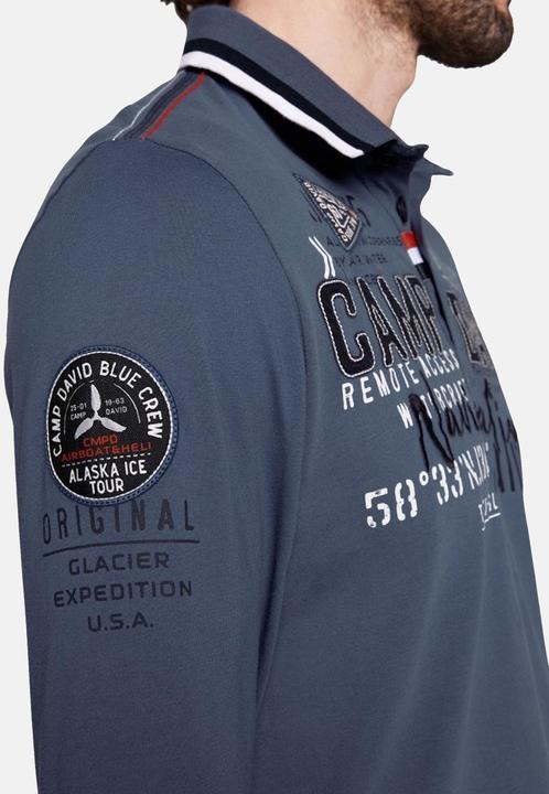 Produktbild Camp David Poloshirt ALASKA ICE TOUR Langarmshirt (S)