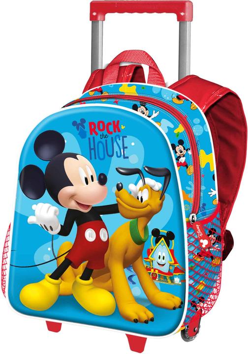 Produktbild Karactermania Small 3D Backpack with Wheels Rock