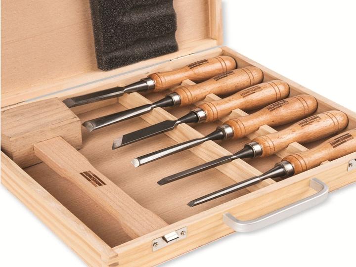 Immagine prodotto Mannesmann Set di utensili da intaglio (16 mm)