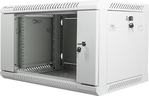 Produktbild Lanberg WF01-6406-10S Rack 6U Wandmontiertes Regal Grau (6 HE, 19 Zoll Rack)