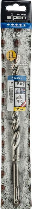 Actual product image Alpen SDSplus hammer drill FORCE cutting (16 mm)