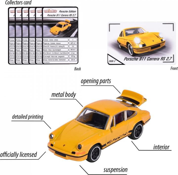 Produktbild Majorette Porsche Premium Car